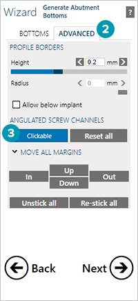 angulated screw channel