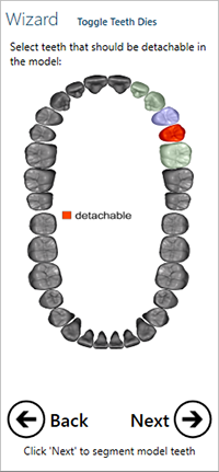 toggle teeth dies