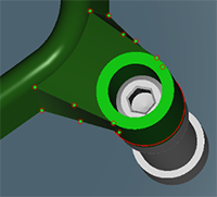 offset cylinder link