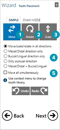 tooth placement correction