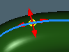 free-form line handle